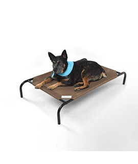 Coolaroo The Original Cooling Elevated Pet Bed, S to L Sizes