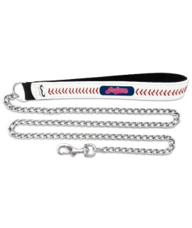 MLB cleveland Indians Baseball Leather chain Leash, 35 mm