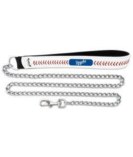 MLB Kansas city Royals Baseball Leather chain Leash, 35 mm