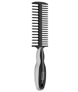 WAHL Professional Animal Equine Grooming Mane and Braiding Horse Comb, Black (858708)