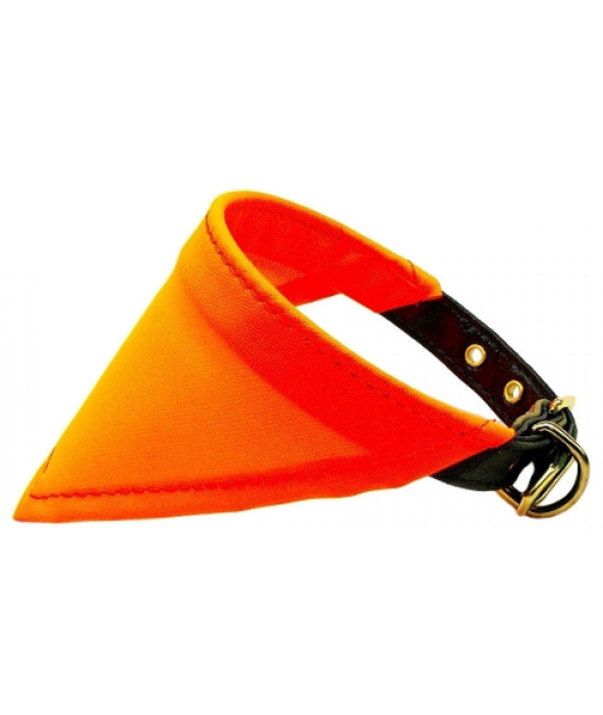 Mirage Pet Products Hunting Bandana Collar for Dogs, 16-Inch, Orange