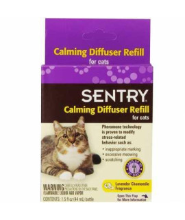Sentry Sentry Calming Diffuser Refill for Cats, 1.5 Ounce