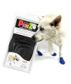 PawZ Dog Boots | Rubber Dog Booties | Waterproof Snow Boots for Dogs | Paw Protection for Dogs | 12 Dog Shoes per Pack (Medium)