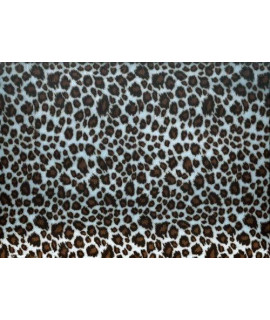 Pampered Pets crate Mats for Pets Small Bluecarmel Animal Print