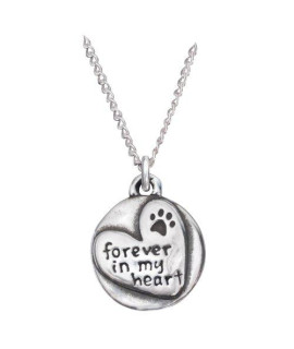 Rockin Doggie Sterling Silver Necklace Forever in My Heart