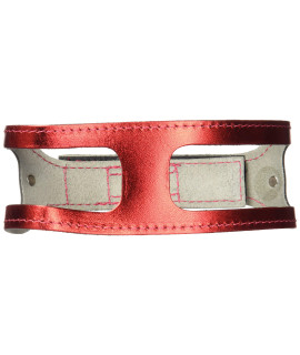 ChokeFree Pet Shoulder Collar, 16", Metallic Red