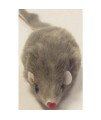 Real Rabbit Fur Mouse Cat Toy - 5 Pak