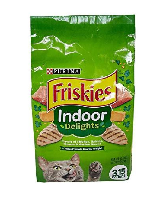 Friskies Purina Indoor Delights, 3.15 lb
