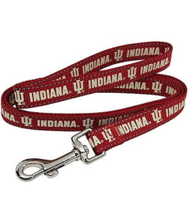 Pet Goods Manufacturing NCAA Indiana Hoosiers Dog Lead, Medium