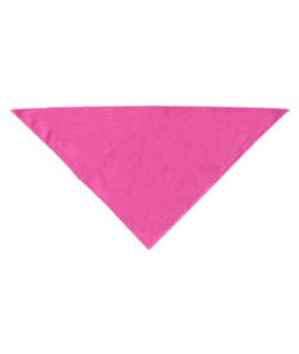 Mirage Pet Product Plain Bandana Bright Pink Large