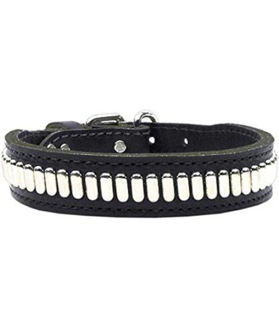 Mirage Pet Products Comet Black Dog Collar, 21"