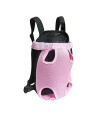 LORJE Cat Dog Travel Front Carrier Bag Backpack, Small Net Bag for Pet