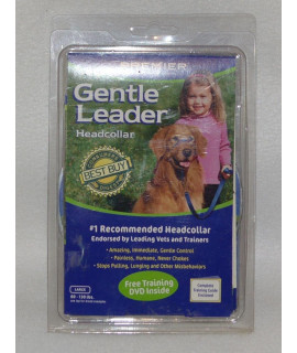 Premier Dog Quick Release gENTLE LEADER HEAD cOLLAR Large Royal Blue