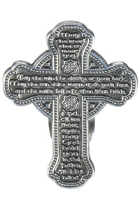 cathedral Art, Irish Prayer (Abbey & cA gift) Auto Visor clip, cross, 2 250 inches