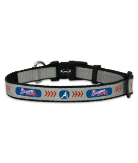 MLB Atlanta Braves Baseball Pet Collar, Toy, Reflective