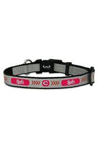 MLB Cincinnati Reds Baseball Pet Collar, Toy, Reflective