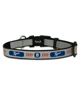 MLB Detroit Tigers Baseball Pet collar, Small, Reflective