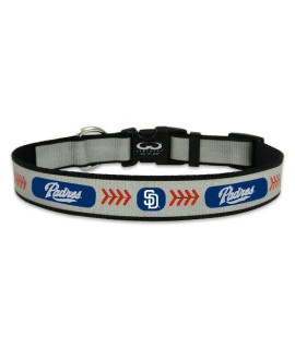 MLB San Diego Padres Baseball Pet Collar, Medium, Reflective