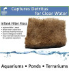 inTank PREMIUM THICKNESS Aquarium and Pond Filter Floss | VALUE PACK (3 large sheets) | Blue and White Bonded Poly Filter Pads 600-square-inches | Cut to fit | Clean Clear Water