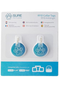 Sure Petcare - Sureflap - Surefeed Pack Of Two Sureflap Rfid Collar Tags