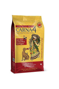 CARNA4 Hand Crafted Dog Food, 23-Pound, Chicken