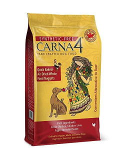 CARNA4 Hand Crafted Dog Food, 23-Pound, Chicken