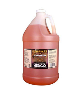 Vedco ChlorHex 2X 4% Shampoo, Gallon
