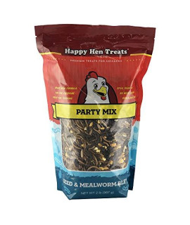 Happy Hen Treats Party Mix Seed And Mealworm, 2 Lb