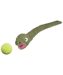Grriggles US5723 14 13 Tennis Ball Crawler Dog Toy, Small, Green