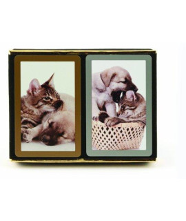 Congress Cat and Dog Standard Index Playing Cards (Pack of 2)