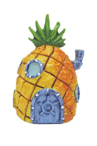 Penn-Plax Spongebob Squarepants Mini Pineapple House Aquatic Ornaments
