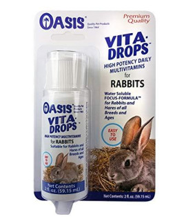 OASIS 80062 Rabbit Vita Drops, 2-Ounce