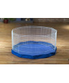 Prevue Pet Products SPV40098 Mat/Cover for 11-Panel Play Pen, Blue