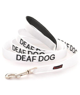 DEAF DOG Dexil Friendly Dog Collars Color Coded Dog Accident Prevention Leash 4ft/1.2m Prevents Dog Accidents By Letting Others Know Your Dog In Advance Award Winning