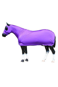 Sleazy Sleepwear for Horses Medium Solid Full Body Royal Blue