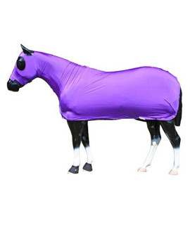 Sleazy Sleepwear for Horses Medium Solid Full Body Royal Blue
