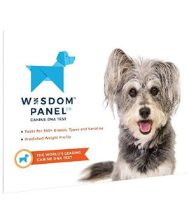 Wisdom Panel Dog DNA Test Kit - canine Breed Identification and Ancestry Information