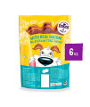 Purina Beggin Strips Real Meat Dog Treats, With Bacon & Peanut Butter Flavor - 6 oz. Pouch