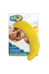 100% Catnip Filled Cat Toy (Set of 2) Style: Yellow