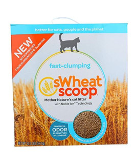 Swheat Scoop All Natural Scooping Cat Litter 12.3 LB (Pack of 4)
