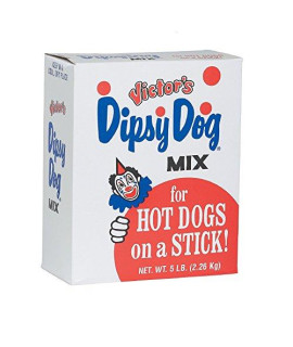 Dipsy Dog Corn Dog Mix - Six - 5 Lb. Bags