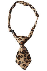 Mirage Pet Products Dog Neck Tie Leopard
