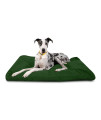 K9 Ballistics Tough Rectangle Pillow Xxl Extra Large Dog Bed - Washable, Durable And Water Resistant Dog Bed - Made For Big Dogs, 40X68, Green