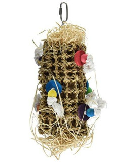 Penn Plax, Bird Life, Natural Weave Kabob Bird Toy, 12H
