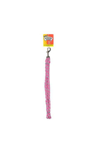 Petnation Reflective Leash For Pets Up To 100 Pounds, 5-Foot, Pink