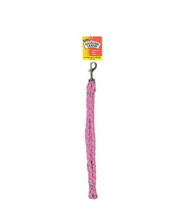 Petnation Reflective Leash For Pets Up To 100 Pounds, 5-Foot, Pink