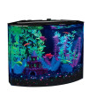 GloFish Castle Ornament, Small, Colorful aquarium Decor, Hideaway For Fish, Multicolor