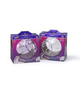 Kritter Krawler Pet Exercise Ball [Set of 3] Size: Mini (5 W), Color: Clear