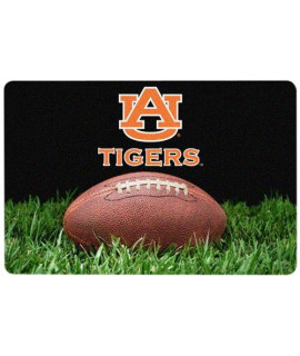 NcAA Auburn Tigers classic Football Pet Bowl Mat, Large