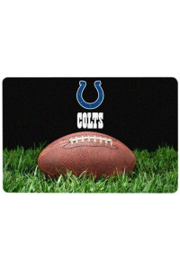 NFL Indianapolis Colts Classic Football Pet Bowl Mat, Large